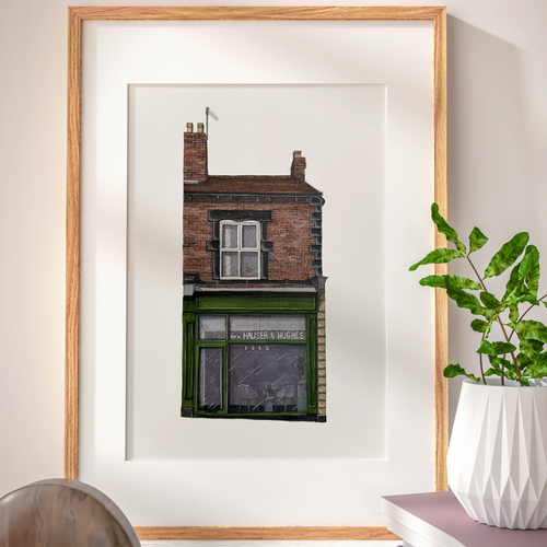 Custom Shopfront Portrait